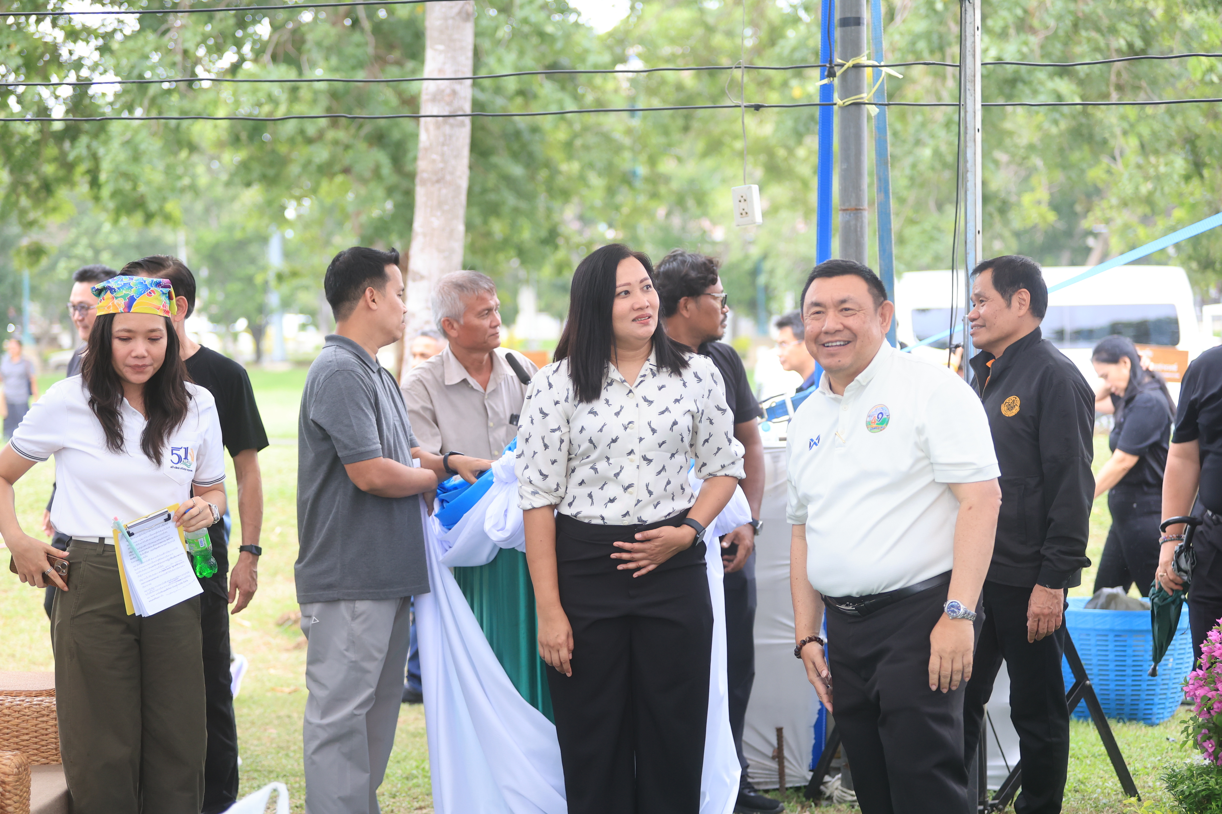 title - เลขาธิการ ส.ป.ก. เตรียมความพร้อมพิธีเปิดงาน 